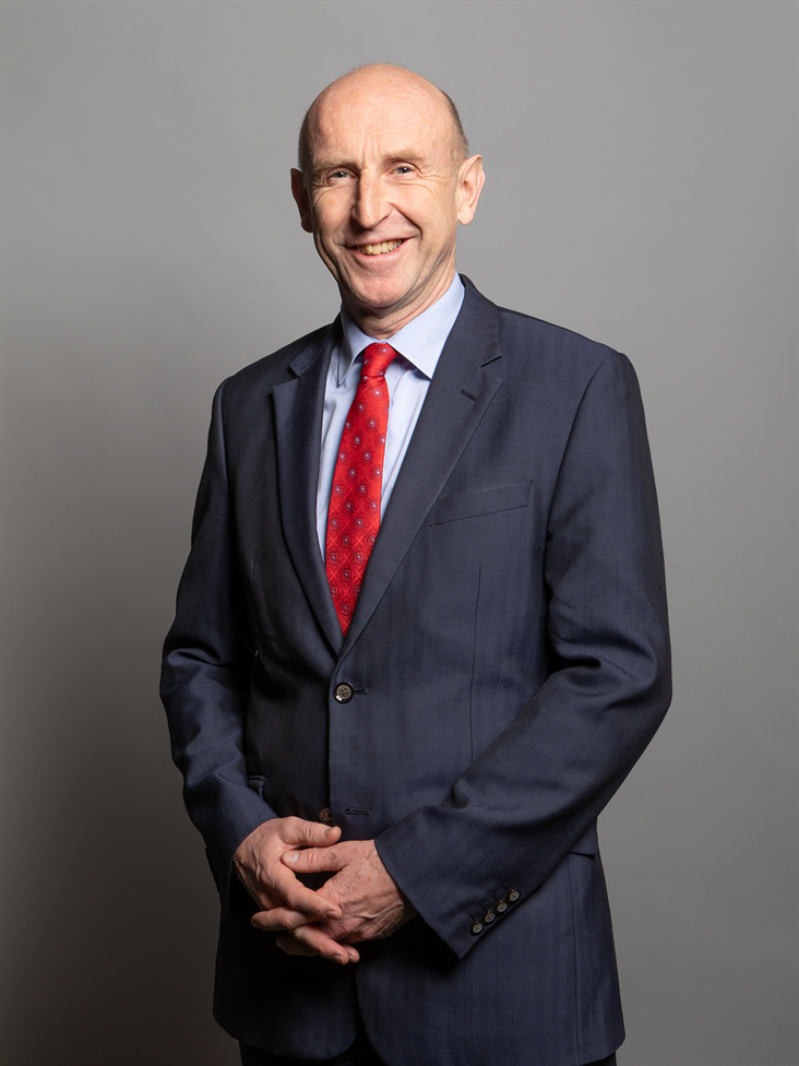 Full sized portrait of John Healey