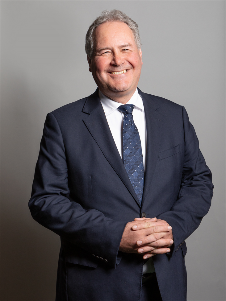 Full sized portrait of Bob Blackman