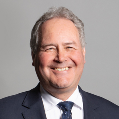 Portrait of the MP Bob Blackman