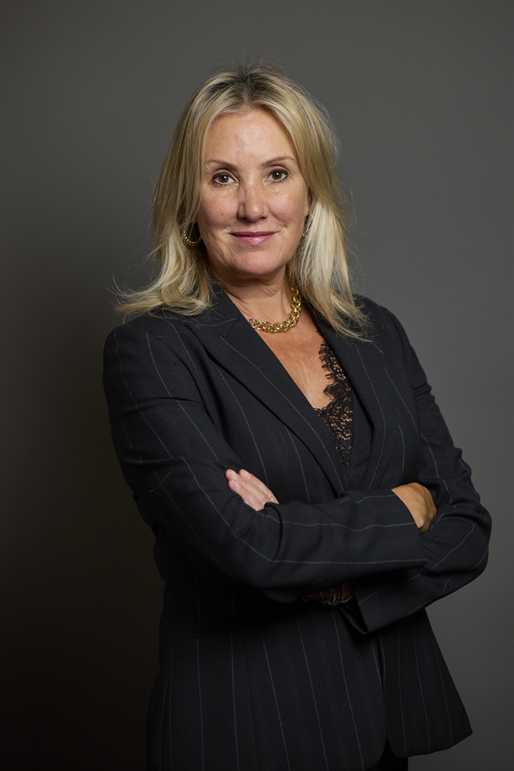 Full sized portrait of Dame Caroline Dinenage