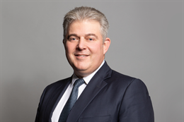 3:2 portrait of Sir Brandon Lewis