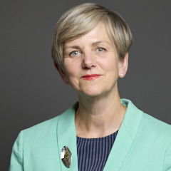 Portrait of the MP Lilian Greenwood