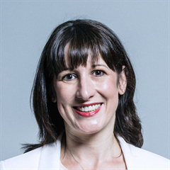 Portrait of the MP Rachel Reeves