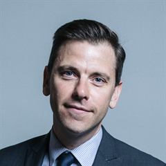 Portrait of the MP Chris Evans