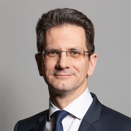 Official portrait of Rt Hon Steve Baker