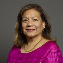 1:1 portrait of Valerie Vaz