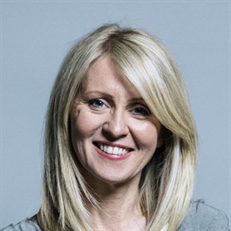 1:1 portrait of Esther McVey