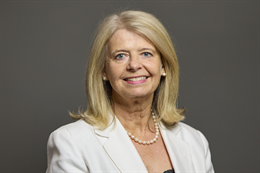 3:2 portrait of Dame Harriett Baldwin