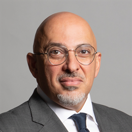 1:1 portrait of Nadhim Zahawi