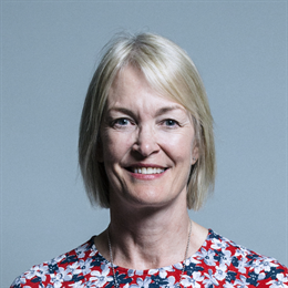 1:1 portrait of Margot James