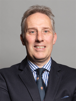 3:4 portrait of Ian Paisley