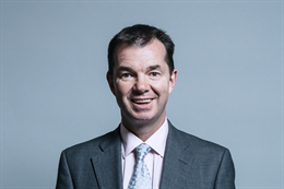 3:2 portrait of Guy Opperman