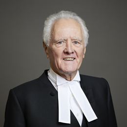 1:1 portrait of Lord McFall of Alcluith