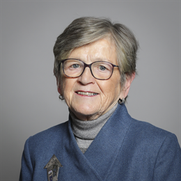 1:1 portrait of Baroness Armstrong of Hill Top