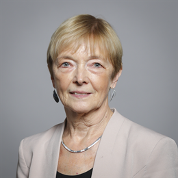 1:1 portrait of Baroness Wheeler
