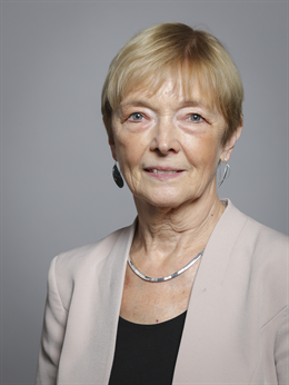 3:4 portrait of Baroness Wheeler