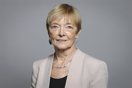 3:2 portrait of Baroness Wheeler