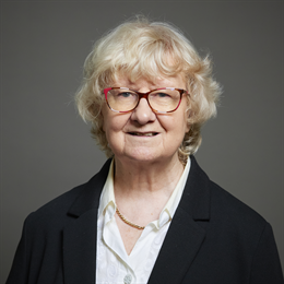 1:1 portrait of Baroness Donaghy