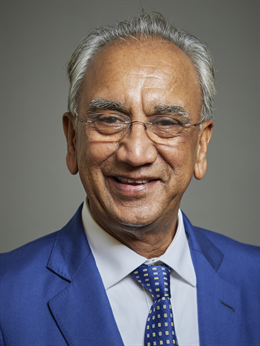 3:4 portrait of Lord Popat