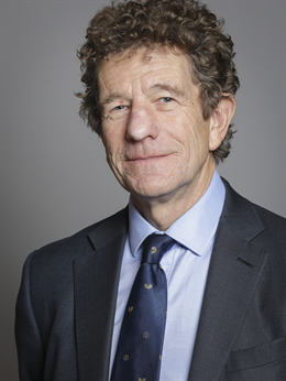 3:4 portrait of Lord Faulks