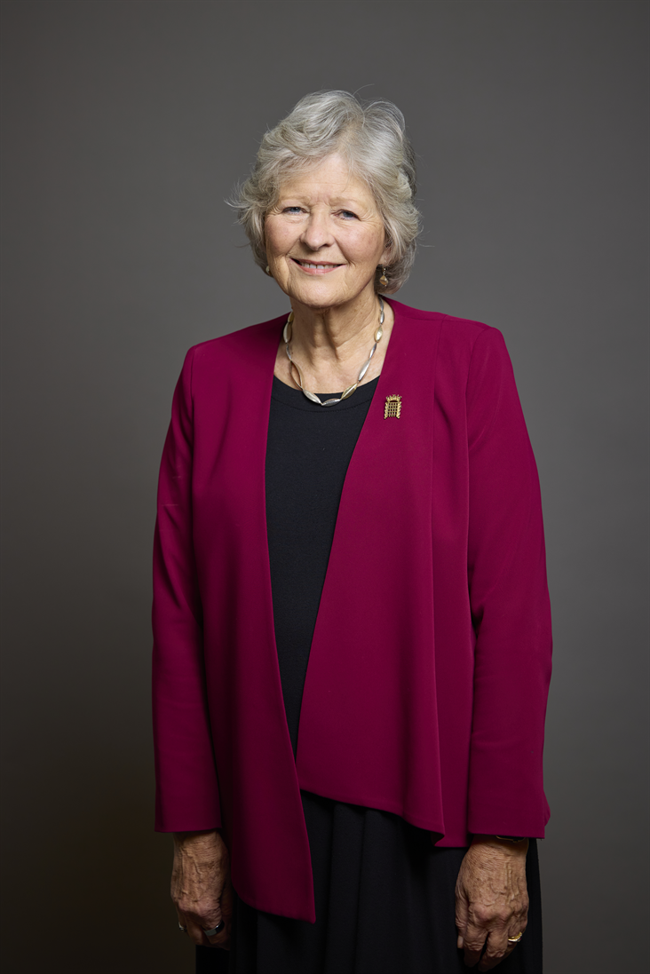 Full sized portrait of Baroness Hollins