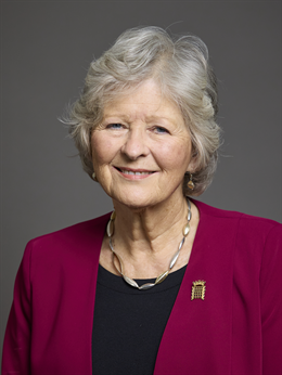 3:4 portrait of Baroness Hollins