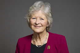 3:2 portrait of Baroness Hollins