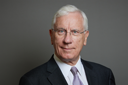 3:2 portrait of Lord Sharkey
