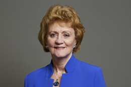 3:2 portrait of Baroness Doocey