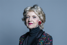 3:2 portrait of Baroness Shackleton of Belgravia