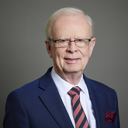 1:1 portrait of Lord Empey