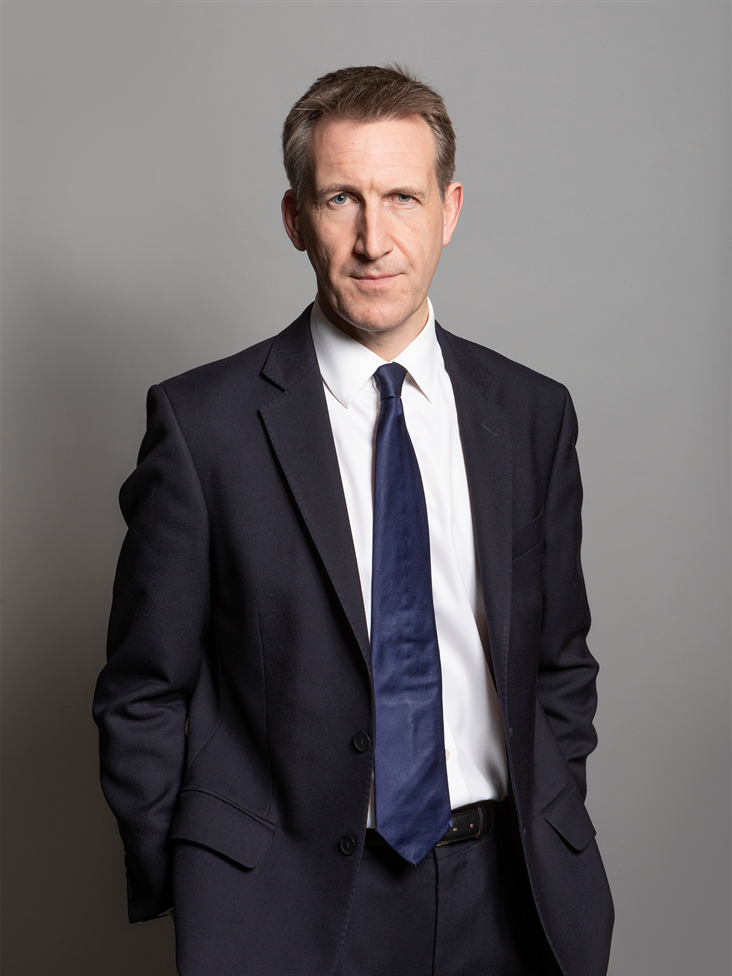 Full sized portrait of Dan Jarvis