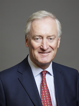3:4 portrait of Lord Ashton of Hyde