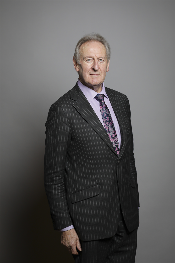 Full sized portrait of Lord Curry of Kirkharle