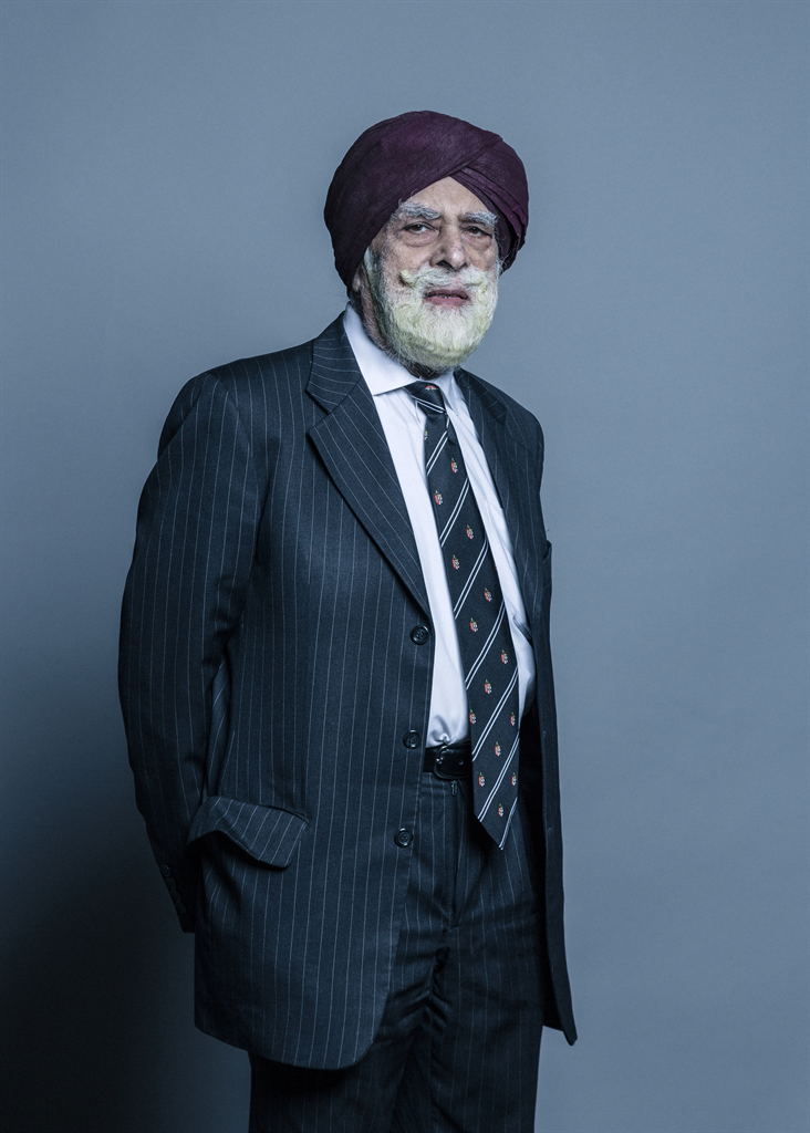 Full sized portrait of Lord Singh of Wimbledon