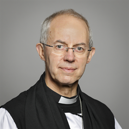 1:1 portrait of The Lord Archbishop of Canterbury