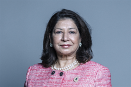 3:2 portrait of Baroness Manzoor
