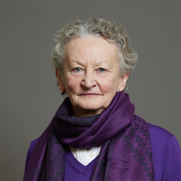 1:1 portrait of Baroness Jones of Moulsecoomb