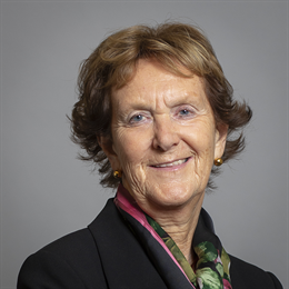 1:1 portrait of Baroness Chisholm of Owlpen