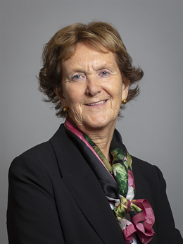 3:4 portrait of Baroness Chisholm of Owlpen
