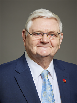 3:4 portrait of Lord Goddard of Stockport