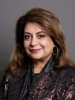 3:4 portrait of Baroness Mobarik