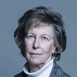 1:1 portrait of Baroness Wolf of Dulwich