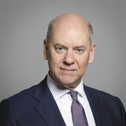 1:1 portrait of Lord Evans of Weardale