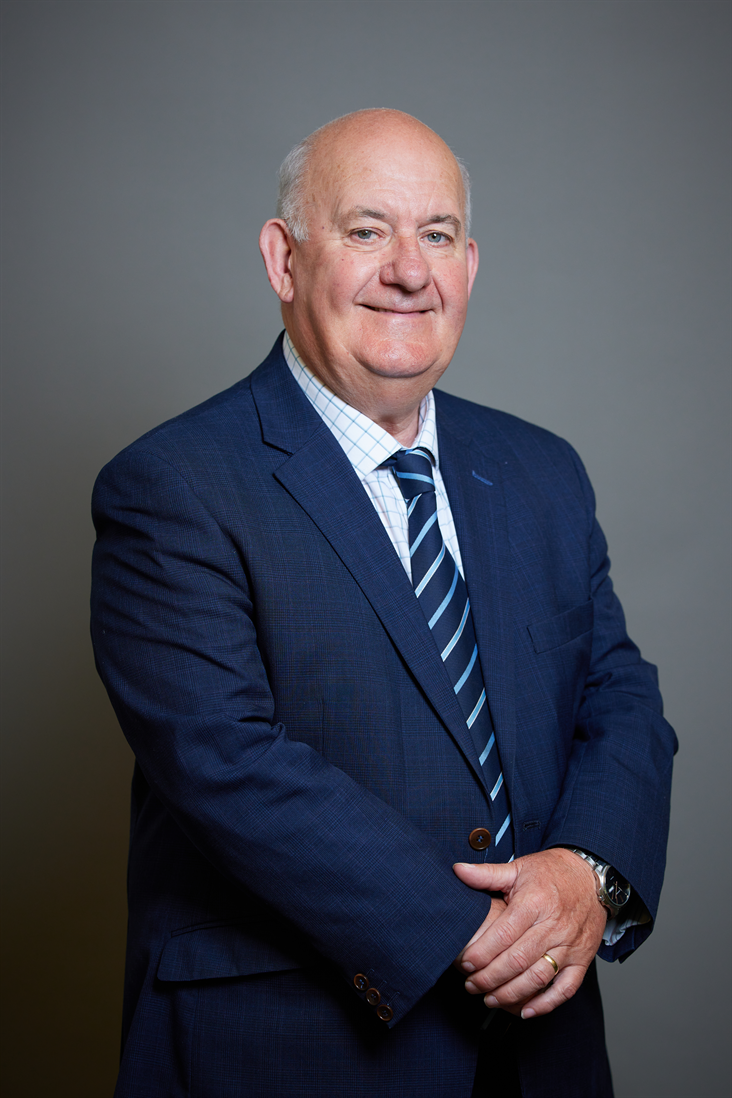 Full sized portrait of Lord Hay of Ballyore