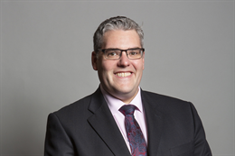 3:2 portrait of Gavin Robinson