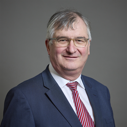 1:1 portrait of Lord Elliott of Ballinamallard