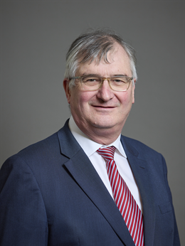 3:4 portrait of Lord Elliott of Ballinamallard