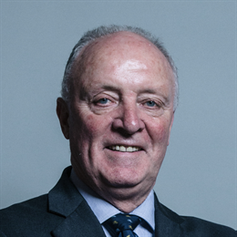 1:1 portrait of Sir David Crausby