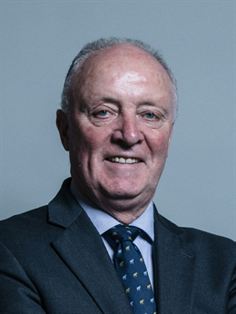 3:4 portrait of Sir David Crausby